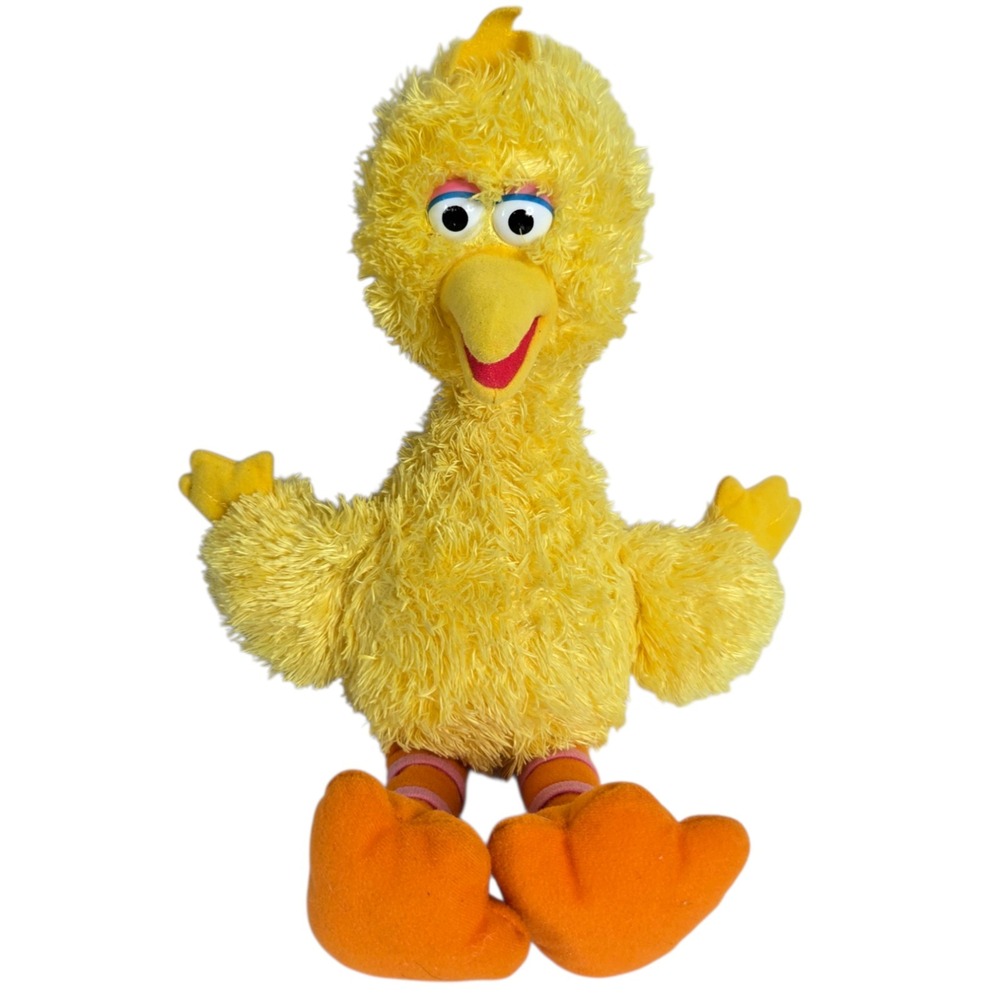 Gund Big Bird Sesame Street Plush 12"‎ Whimsical PBS Preschool Stuffed Animal